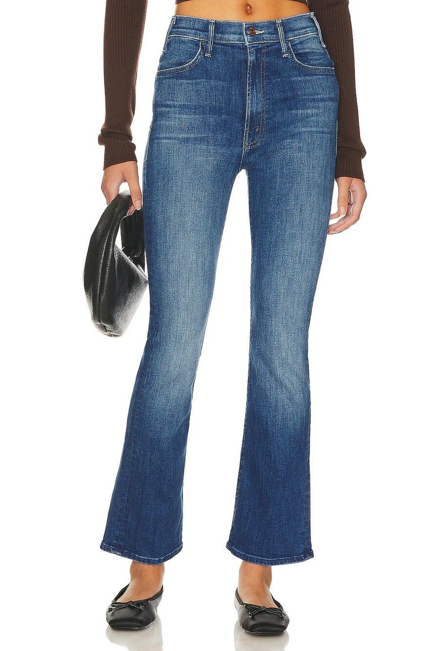 Mother The Hustler Ankle Jeans High Rise Casual Preppy Fall Office Going Out 25